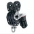 Harken 57mm Triple Ratchet Block - Swivel, 40mm Side Carbos, Cam Cleat